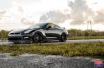 Nissan GT-R X Work in Black on Vossen Wheels (VWS-2) 2017 года